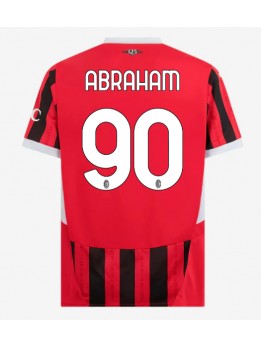 AC Milan Tammy Abraham #90 Heimtrikot 2024-25 Kurzarm